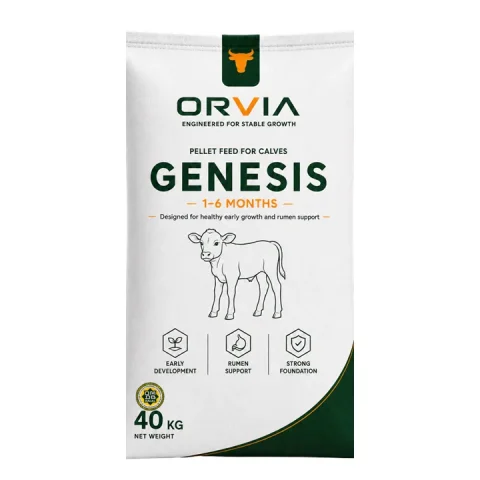 Мешок 40 кг комбикорма ORVIA GENESIS для КРС, стадия Рост