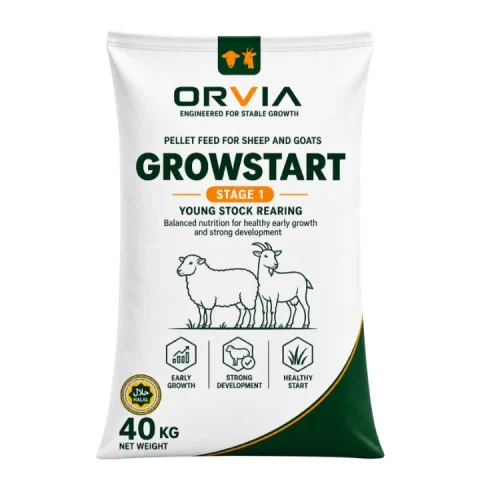 Мешок комбикорма ORVIA для овец и коз Старт, 40 кг