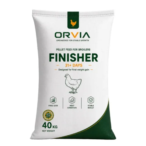Мешок комбикорма ORVIA для бройлеров Финиш, 40 кг