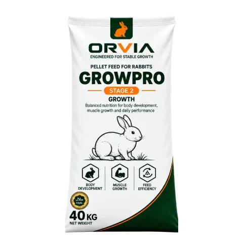 Мешок комбикорма ORVIA для кроликов Рост, 40 кг