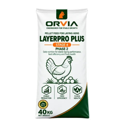 Мешок комбикорма ORVIA для кур-несушек Несушка 2, 40 кг