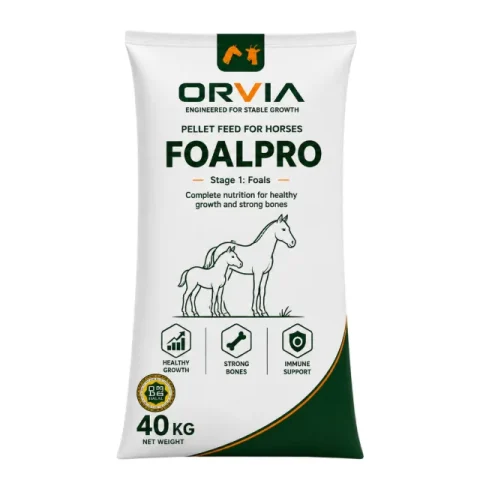 Мешок комбикорма ORVIA для лошадей, 40 кг