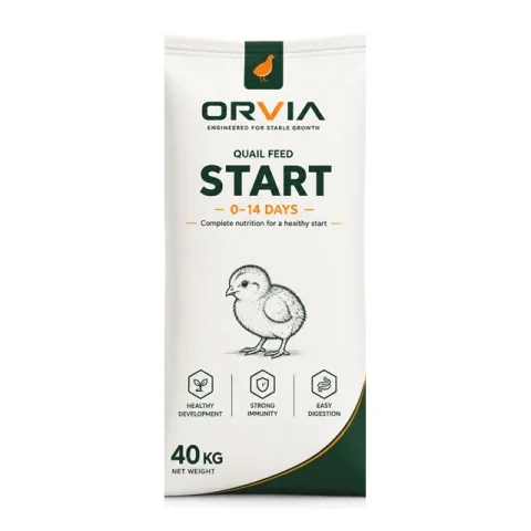 Комбикорм для перепелов ORVIA, мешок 40 кг